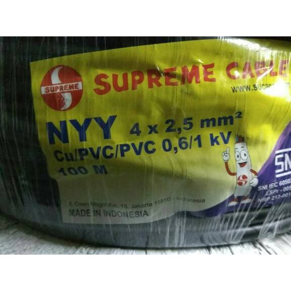 NYY สายไฟสีดํา 4 x 2.5 4 x 2.5 4x2.5 4x2.5 Supreme (เมตร) สาย NYY 4 x 2.5 มม. 4 x 2.5 มม. 4x2.5 มม. 