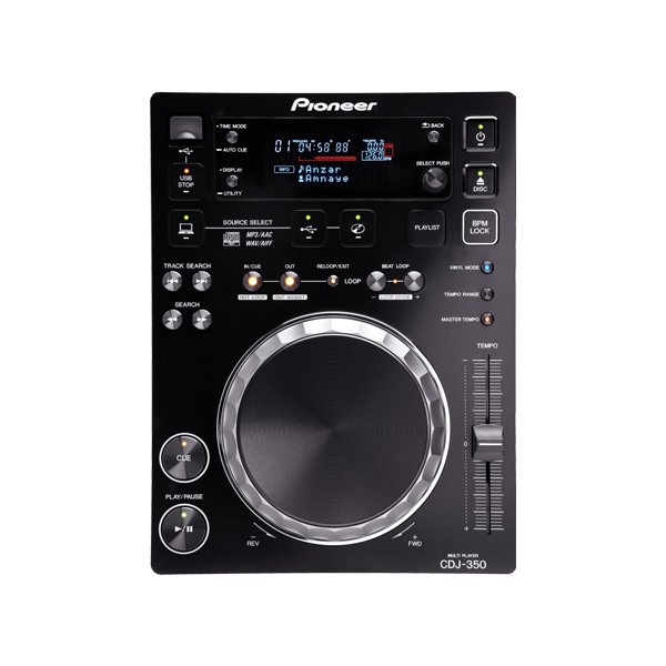 PIONEER DJ CDJ-350 เครื่องเล่นดีเจ เล่น USB และ จอแสดงผล BEAT
