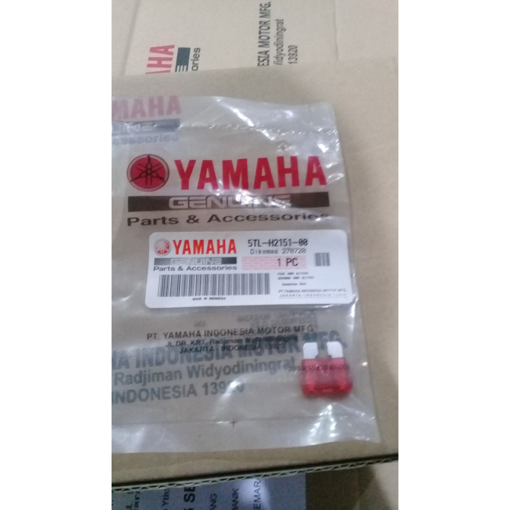 FUSE 10 A ORIGINAL YAMAHA MIO, MIO SOUL, FINO, JUPMX/ FUSE (MIO) 5TL-H2151-00
