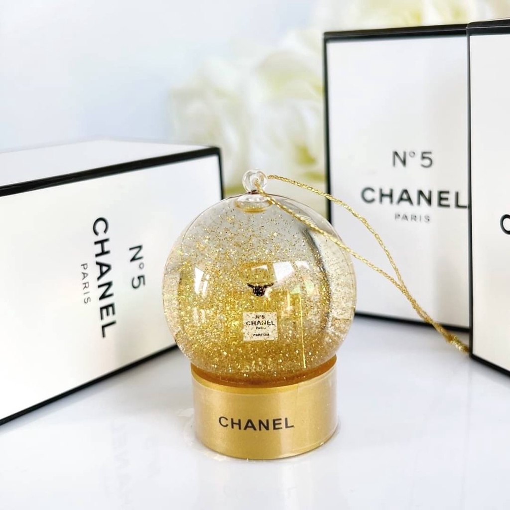 Chanel Snowball : Chanel No5 Christmas Snowball Mini สีทอง