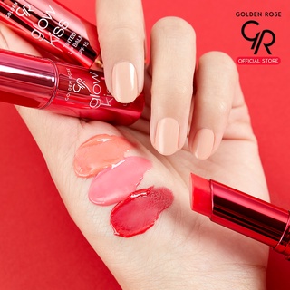 Golden Rose/โกลเด้น โรส โกลว์ คิส ทินท์ ลิป บาล์ม 3 กรัม Golden Rose Glow Kiss Tinted Lip Balm 3g ( ลิปฉ่ำ ลิปกลอส)