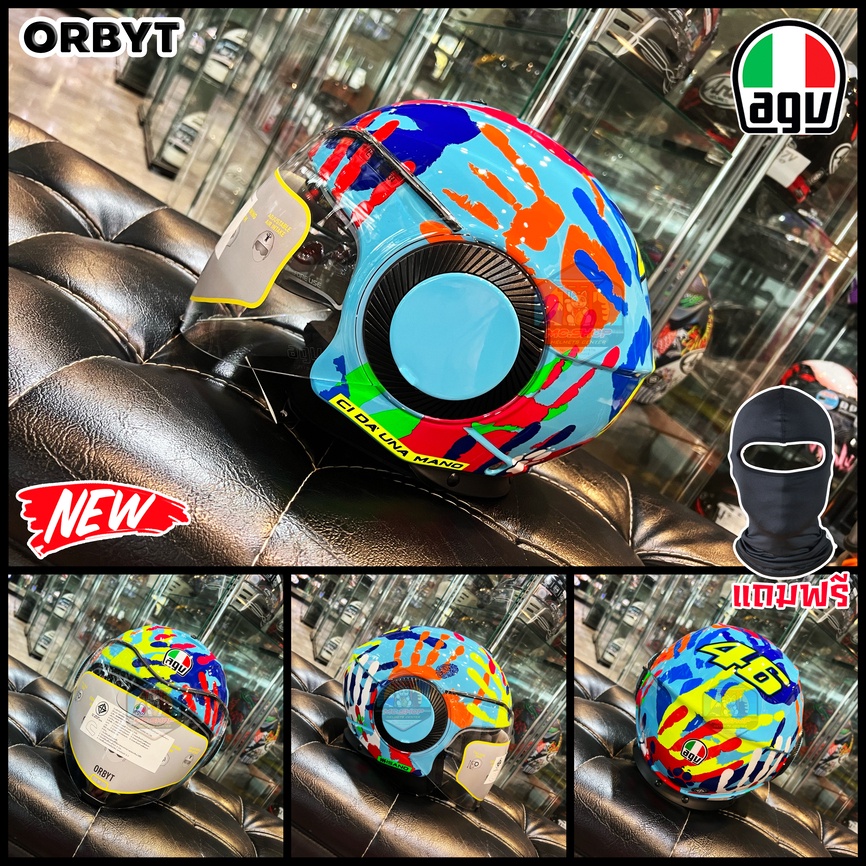 หมวกกันน็อค AGV ORBYT TOP MISANO 2014