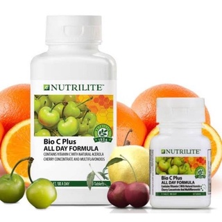 พร้อมส่ง Nutrilite bio C plus all day formula ไบโอซี แอมเวย์ 60 เม็ด