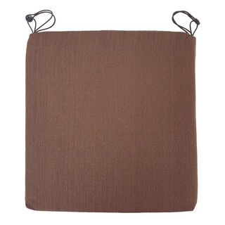 เบาะรองนั่ง H&amp;L STYLE CANGA 16X16 นิ้ว สีน้ำตาล หมอนอิงและเบาะ CHAIR PAD H&amp;L STYLE CANGA 16X16 BROWN