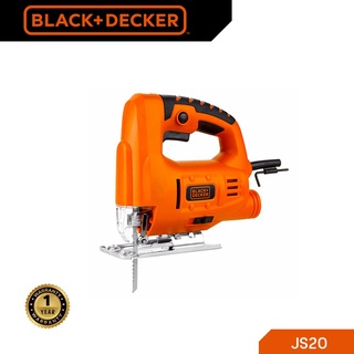 BLACK&amp;DECKER เครื่องเลื่อยจิ๊กซอ JS20-B1 400 วัตต์ JIGSAW BLACK&amp;DECKER JS20-VB1 400W