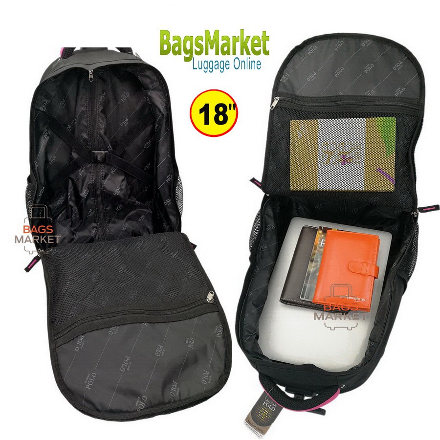 🔥9889Shop🎒 Romar Polo กระเป๋า กระเป๋าเป้ล้อลาก Code R12728" รุ่นนี้ขายดีมีให้เลือก 4 จร้า ของแท้ 💯