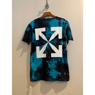 เสื้อยืด off white tie dye ss21  T-shirt กับเสื้อ มัดย้อม collections ล่าสุด สวย มาก Size S - XL ถ่ายสดจากสินค้าจริง100%