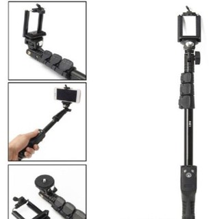 Yungteng Monopod ไม้เซลฟี่บลูทูธพร้อมปุ่มซูมเข้าออก รุ่น yt-1288 (Black