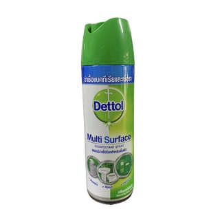 เดทตอล สเปรย์ฆ่าเชื้อโรคสำหรับพื้นผิว กลิ่นมอร์นิ่งดิว 450มล Dettol Disinfectant Spray Morning Dew 450ml