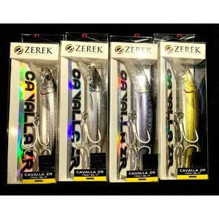 เหยื่อตกปลา เหยื่อแคส ZEREK CAVALLA ZR 115mm 48g. Fast Sinking