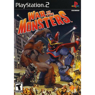 War of the Monsters ps2 แผ่นเกมส์PS2 เกมเพล2 เกมplay2