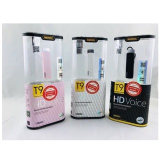 REMAX ของแท้ 100% หูฟังบลูทูธ Bluetooth HD Voice Small talk รุ่น T9