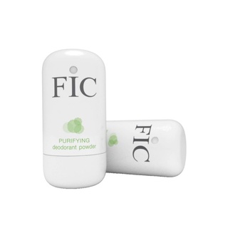 แป้งระงับกลิ่นกาย : FIC Purifying/Parfum Deodorant Powder แป้งฟิก 10 g.