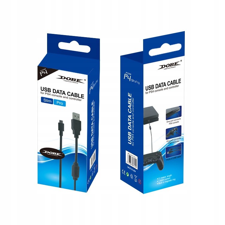 สายจอย PS4 / XBOX ONE - DOBE USB DATA CABLE (ยาว 1.8 เมตร)