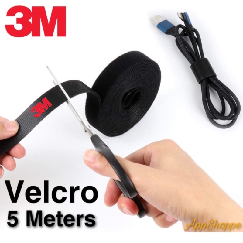 3M VELCRO CABLE TIE ORGANIZER STRONG ADHESIVE CABLE Ties Factory Stock