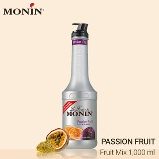 MONIN Passion Fruit Fruit Mix 1L แพสชั่นฟรุ๊ตฟรุ๊ตมิกซ์ 1 ลิตร