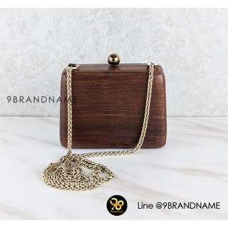 9brandname Used Massimo Dutti Zara Mini GHW- Authentic Bag ของเเท้มือ2 Size​ mini