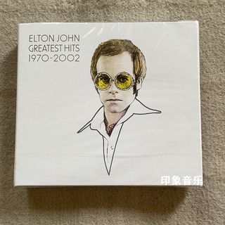 ใหม่ ของแท้ Alton · แผ่น CD เพลงฮิต John Elton John Greatest Hits 1970-2002 3 แผ่น