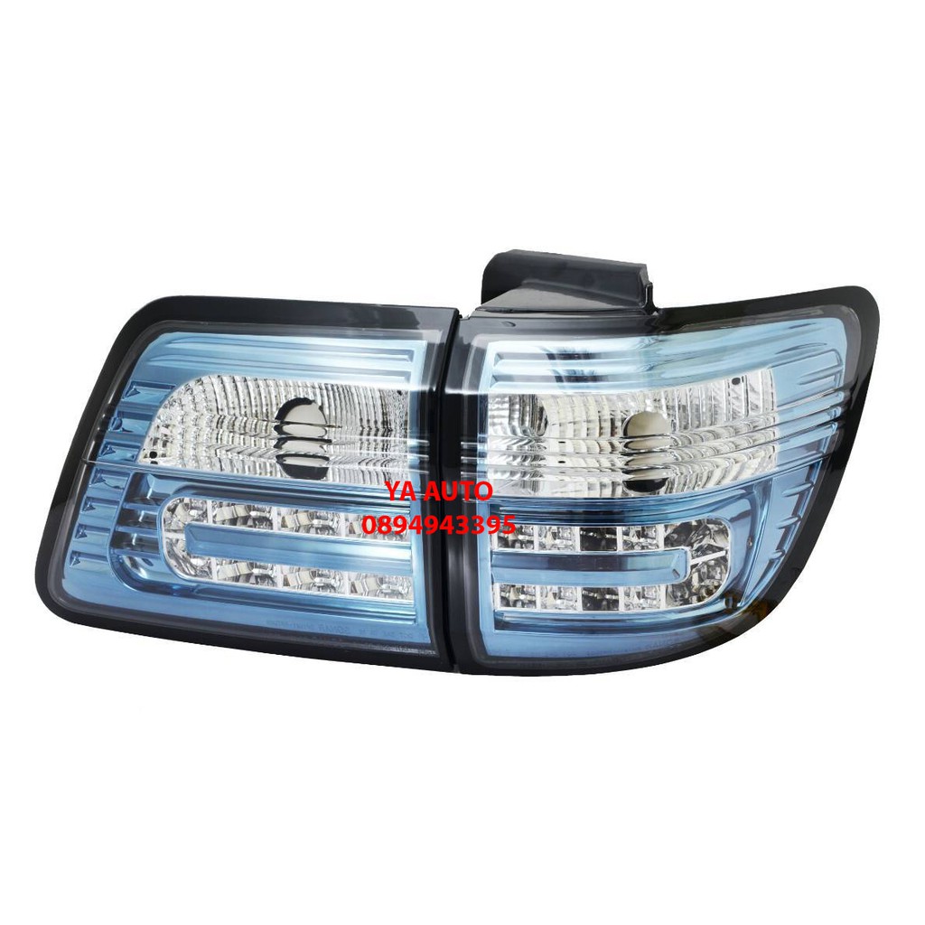 ไฟท้าย ไฟท้ายแต่ง TOYOTA FORTUNER 2005 2006 2007 2008 2009 2010 2011 ขาวฟ้า LED