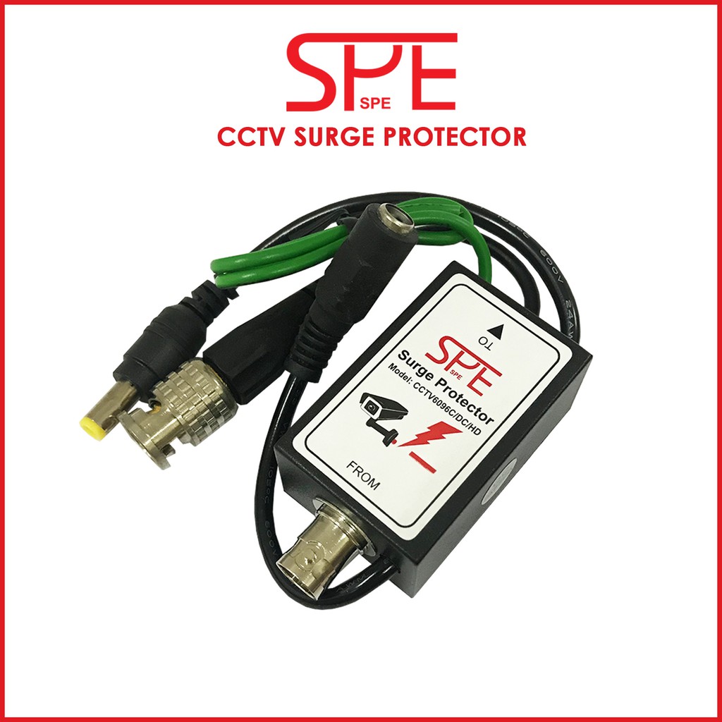 กล้องวงจรปิด Power Surge Protector Lightning Arrestor กล้อง Autogate Lightning Surge Protector AC Su