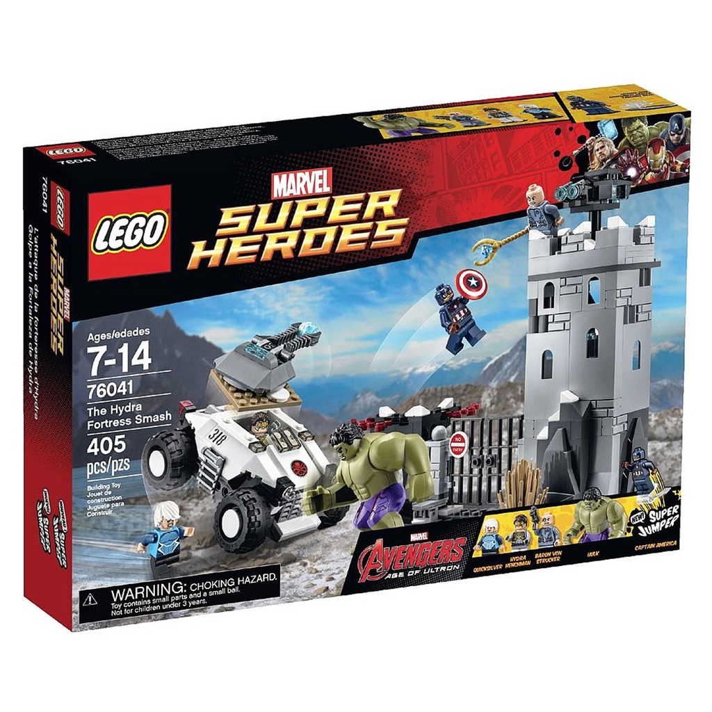 76041 : LEGO Marvel Super Heroes Avengers The Hydra Fortress Smash