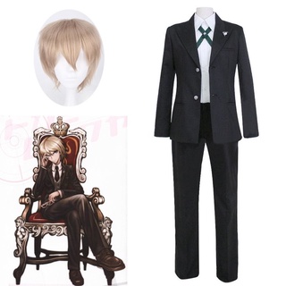 เสื้อแจ็กเก็ตคอสเพลย์ Byakuya Danganronpa Togami สีดํา