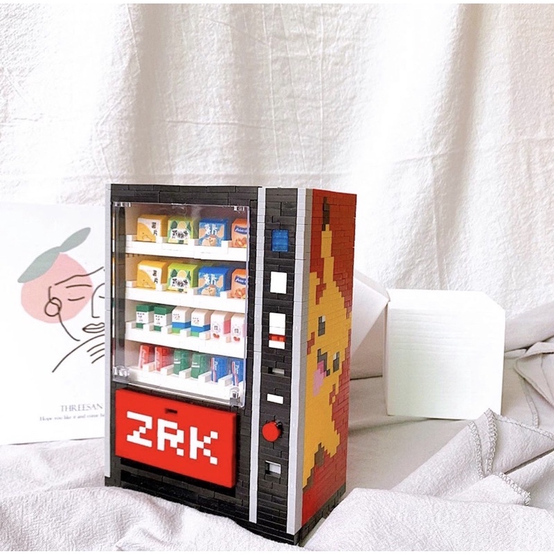 LEGO II NANOBLOCKS II NON Vending MACHINE ของเล่นประกอบโมเดลปริศนา