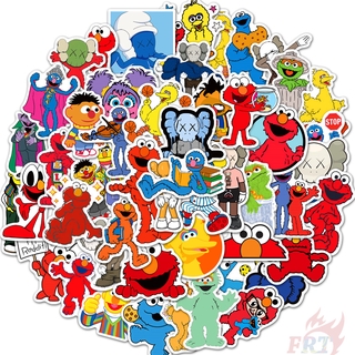 ❉ Kaws Sesame Street - Series 02 Cartoon TV Shows Fashion Brand สติ๊กเกอร์ ❉ 50Pcs/Set DIY Fashion Mixed Doodle Decals สติ๊กเกอร์