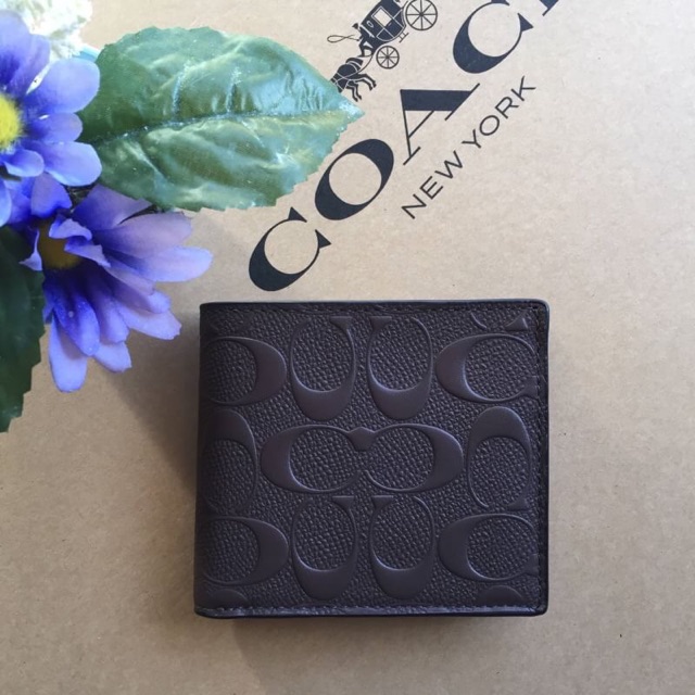 Coach Coin Wallet In Signature Leather F75363 MAH