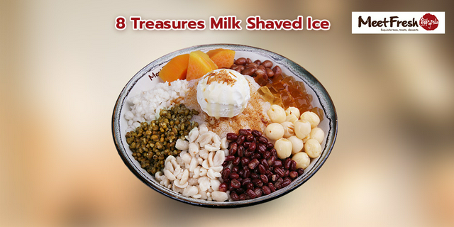 [ดีลส่วนลด] Meet Fresh : 8 Treasures Milk Shaved Ice