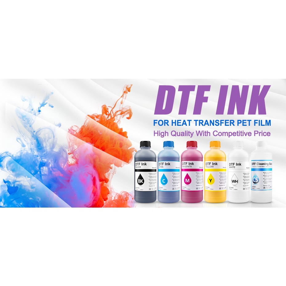 500ML DTF Ink Direct to Transfer Film Ink For DTF PET Film Printing For ...