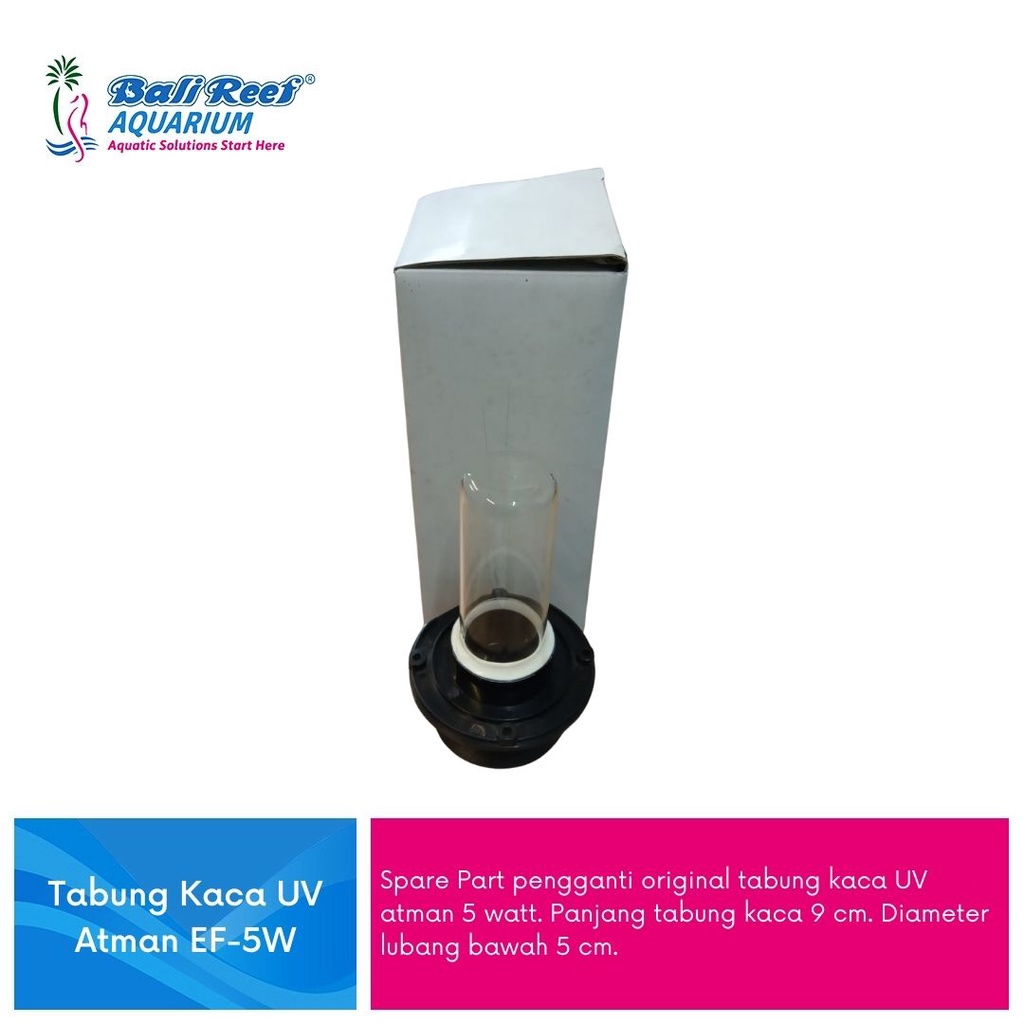หลอดแก้ว UV Atman EF 5W