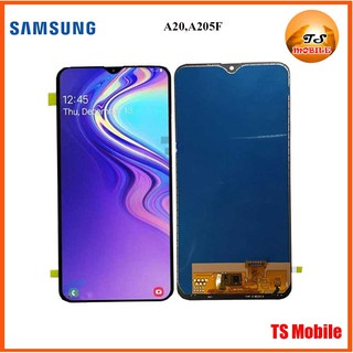 จอ LCD.Samsung Galaxy A20,A205F+ทัชสกรีน(or+ic)