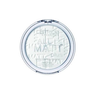 Catrice All Matt Plus Shine Control Powder 001 คาทริซ ออล แมตต์ พลัส ชายน์ คอนโทรล พาวเดอร์