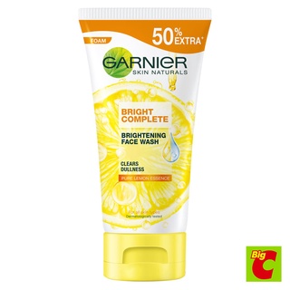 การ์นิเย่ ไบรท์ คอมพลีท ไบรท์เทนนิ่ง โฟมล้างหน้า 150 มล.