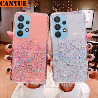 Samsung Galaxy A02 A02S A12 A22 A32 A42 A52 A52S A72 A82 (5G) / A 02 12 22 32 42 82 Bling Glitter Case Sequins Silicone Cover Luxury Foil Powder Soft Casing Crystal Flexible TPU Phone Shell