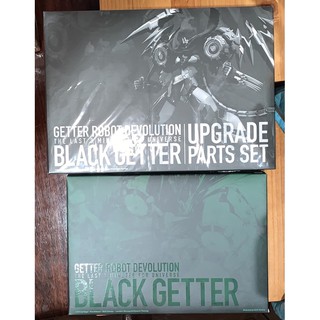 Riobot Getter Robot Devolution Universe Black Getter + Upgrade Parts Set