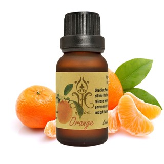 Essential Oil  น้ำมันหอมระเหย กลิ่น ส้ม Orange 15ml