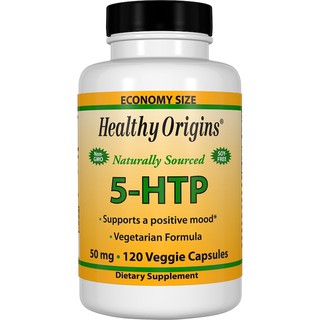 Healthy Origins, 5-HTP, 50 mg, 120 Veggie Caps