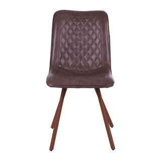 Dining chair DINING CHAIR FURDINI PU C-1018 BROWN Dining room furniture Home &amp; Furniture เก้าอี้ทานข้าว เก้าอี้ห้องอาหาร