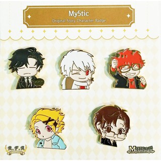 【OFFICIAL】Mystic Messenger  เข็มกลัดโลหะ RFA ลิขสิทธิ์แท้ 100%