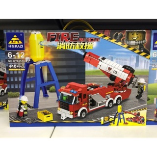 เลโก้ KAZI80518 Fire truck จำนวน 440 ชิ้น