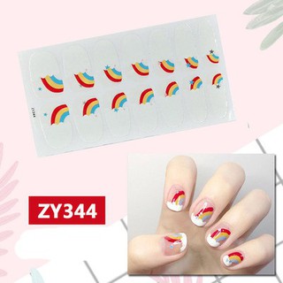 Aku (มี20ลาย)-สติกเกอร์ชื่อ-Nail Sticker