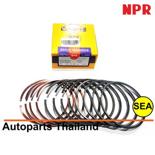 แหวนลูกสูบ NPR  ไซร์ STD  สำหรับ MITSUBISHI 4D55-T 4D56 (KA4T แหวนน้ามัน 4 มม.)  (1เซต)