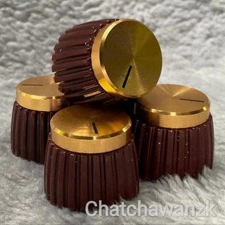 ลูกบิดวอลลุ่ม 20mm มีให้เลือก8สี แกน6มม.