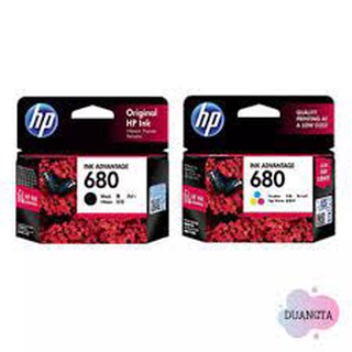 ตลับหมึกHP 680BK680 CL For HP Deskjet Ink Advantage : 1115 / 1118 / 2135 / 2138 / 2675 / 2676 / 2677 /3635 / 3636 / 3638