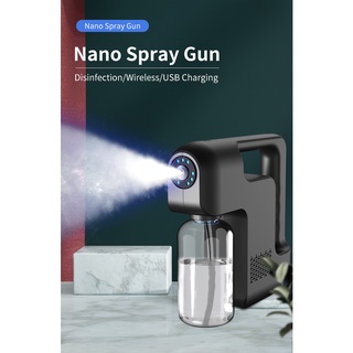 รุ่นใหม่ ล่าสุด เครื่องพ่นสารเคมีไร้สาย  BLUELIGHT NANO STEAM SPRAY Gun เครื่องพ่นฆ่าเชื้อโรค NANO SPRAY