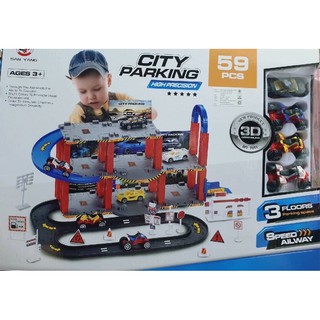 ลานจอดรถ city parking car (ขนาดกล่อง 31*43*6cm) lkg