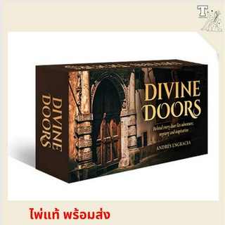 ไพ่แท้ พร้อมส่ง Divine Doors: Behind Every Door Lies Adventure, Mystery and Inspiration 40 Full-Color Affirmation Cards