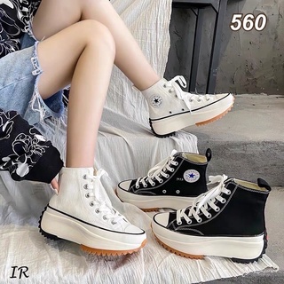 560ผ้าใบเสริมส้นมี2สี